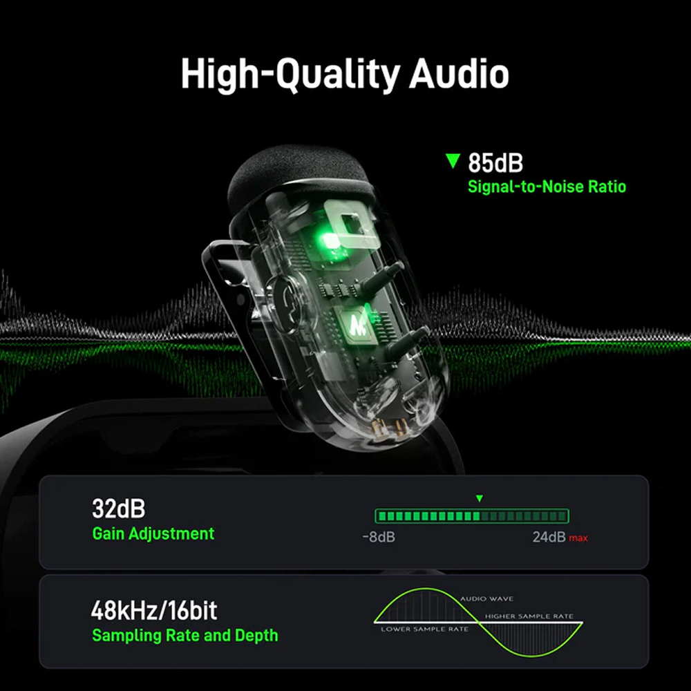 Maono Wave T1 Mini Wireless Microphone